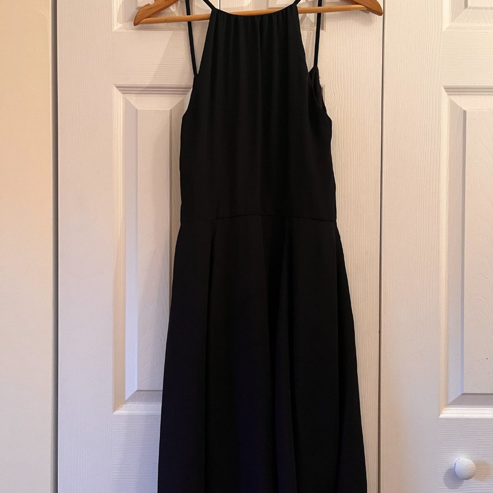 Modbe Black Razorback A-Line Dress - Picture 2 of 6